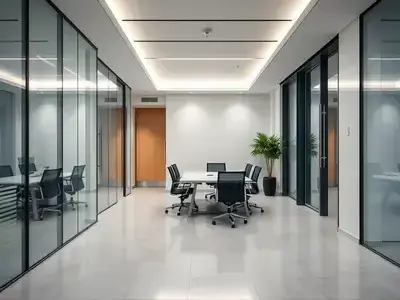 港区オフィス床施工